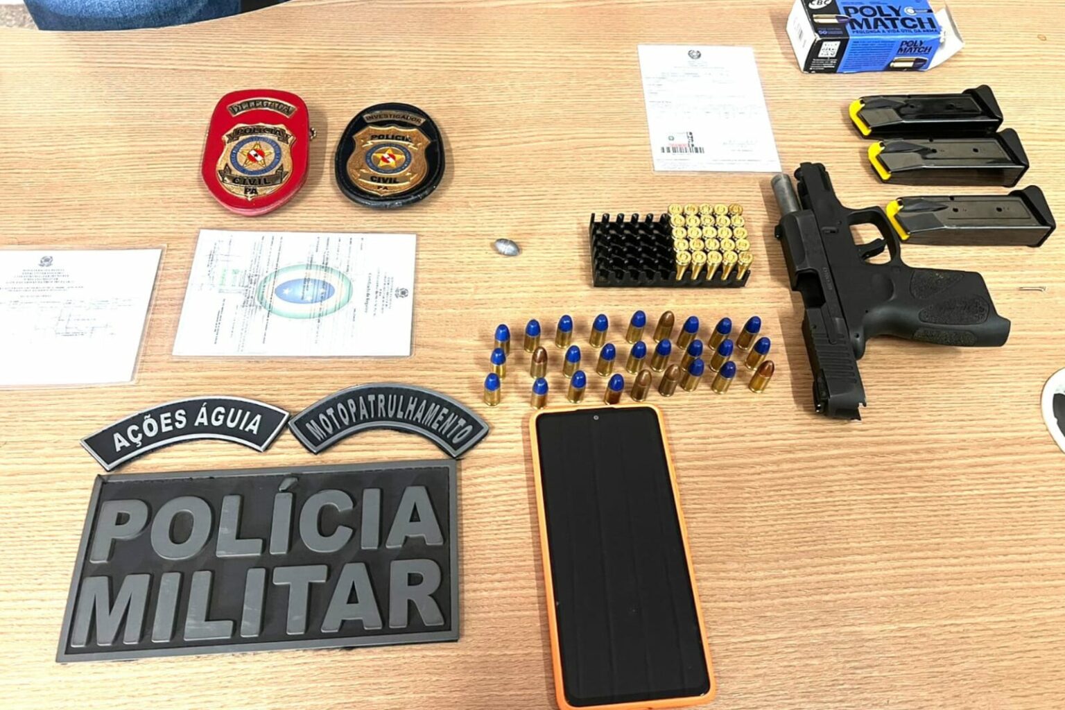 Homem é preso por posse ilegal de arma de fogo em Paragominas