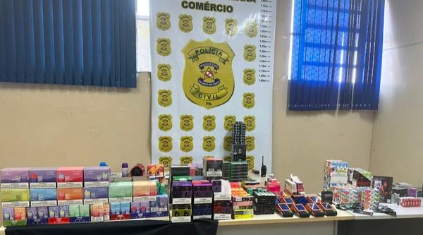 ‘Operação Smoke’ apreende carga de cigarros eletrônicos no Pará