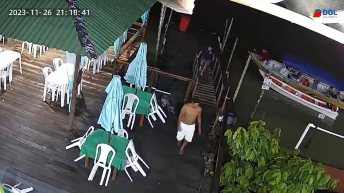 Vídeo: grupo invade e rouba restaurante na Ilha do Combu, no Pará