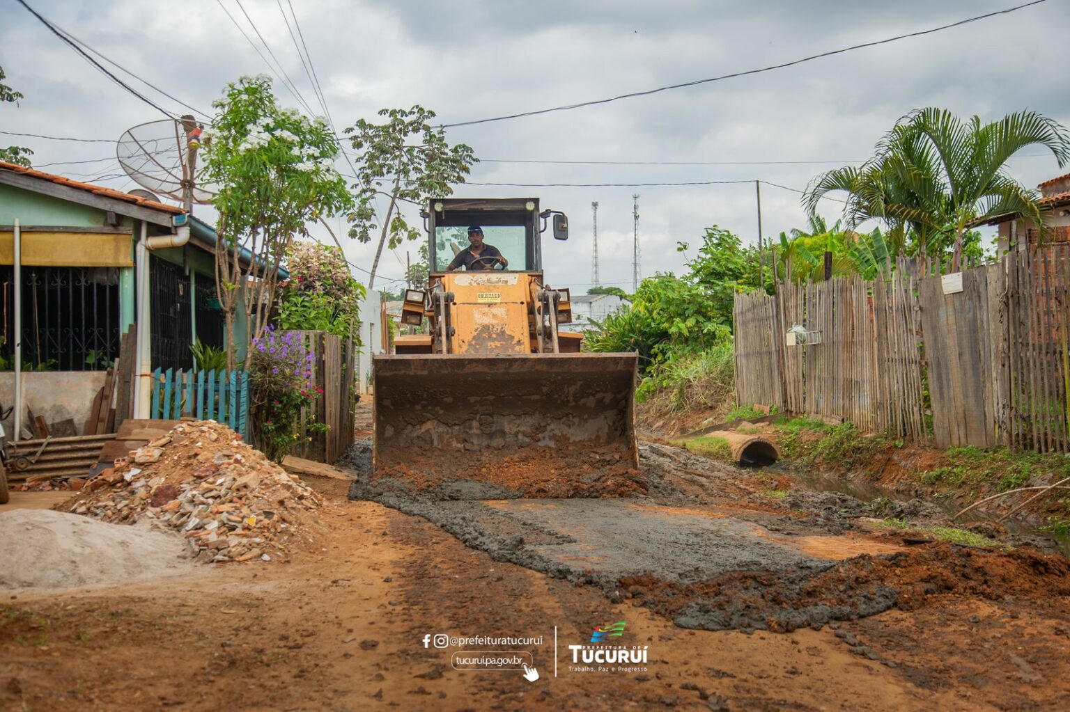 Obras de drenagem transformam realidade no Bairro Santa Isabel, em Tucuruí