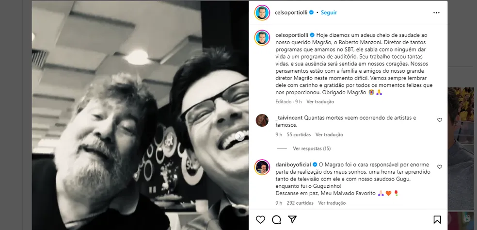 Diretor de televisão do SBT morre em São Paulo