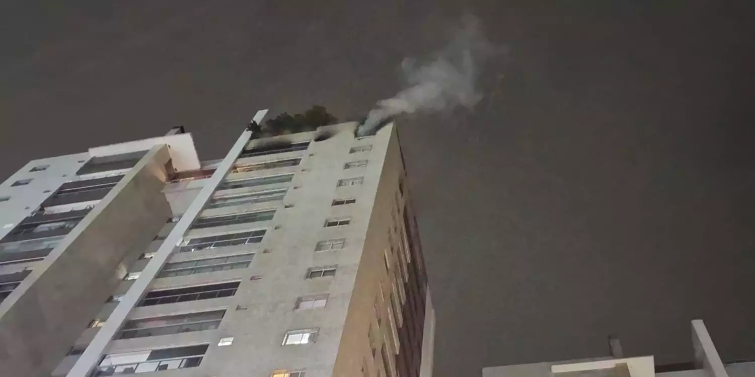 Curto-circuito causa incêndio em apartamento no Pará