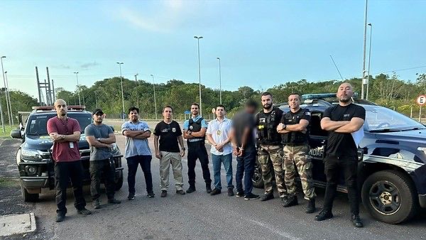 Condenado da justiça do Pará é preso pelas polícias do Amapá e francesa