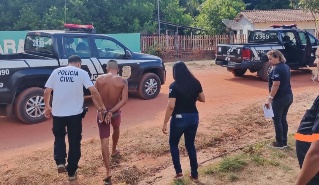 PC prende suspeito de homicídio no feriado de Finados no Pará