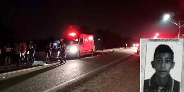 Ciclista de 19 anos morre atropelado por carro no Pará
