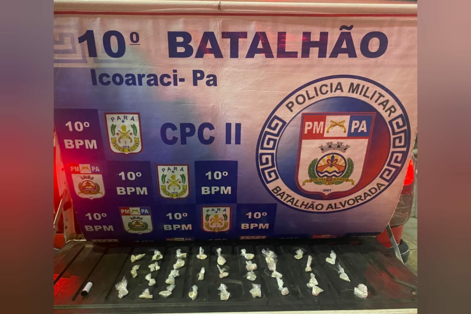 Traficante é presa ao ser flagrada com papelotes de cocaína no Pará