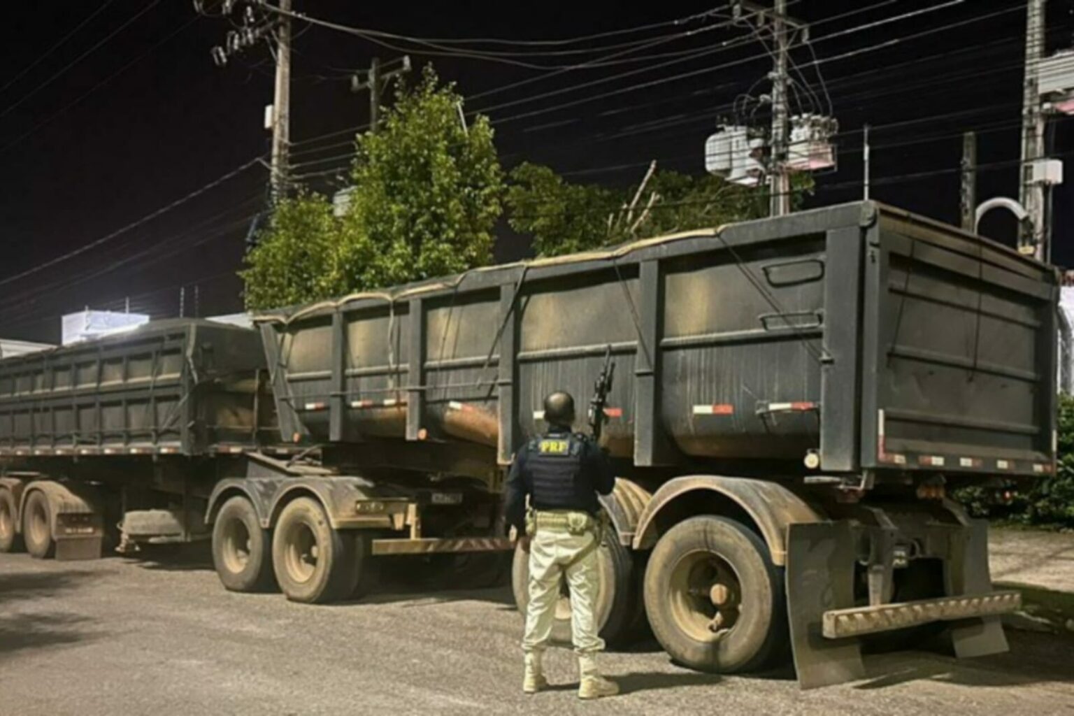 PRF apreende 40 toneladas de minério ilegal em Marabá
