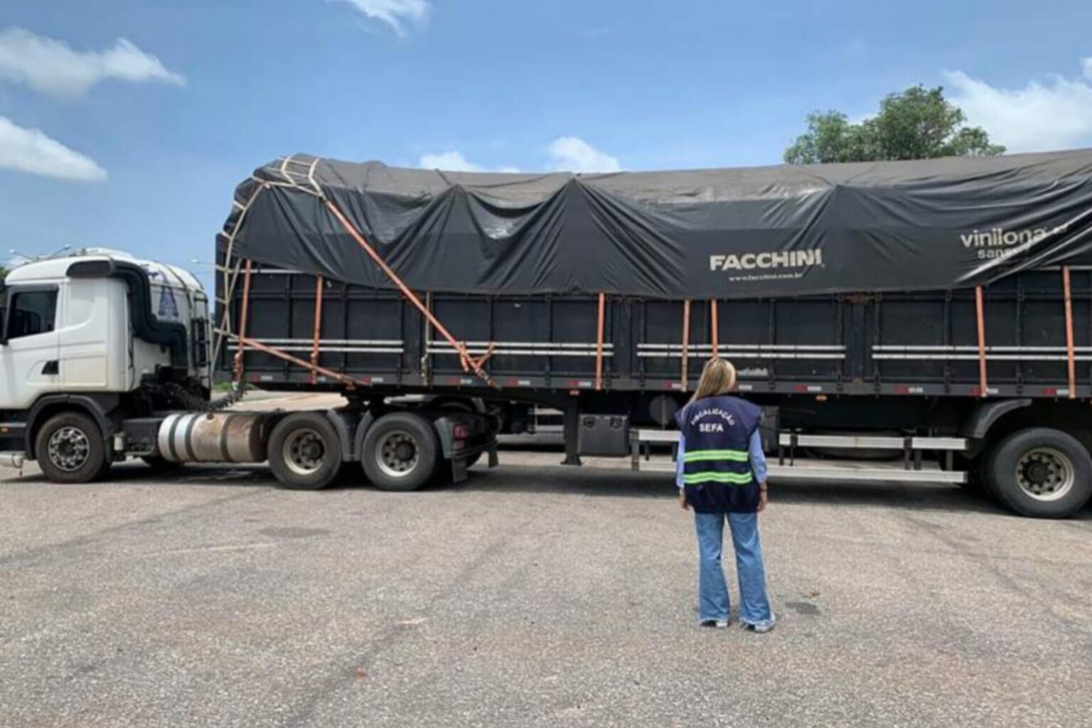 Sefa apreende mercadoria avaliada em mais de R$ 150 mil em Conceição do Araguaia