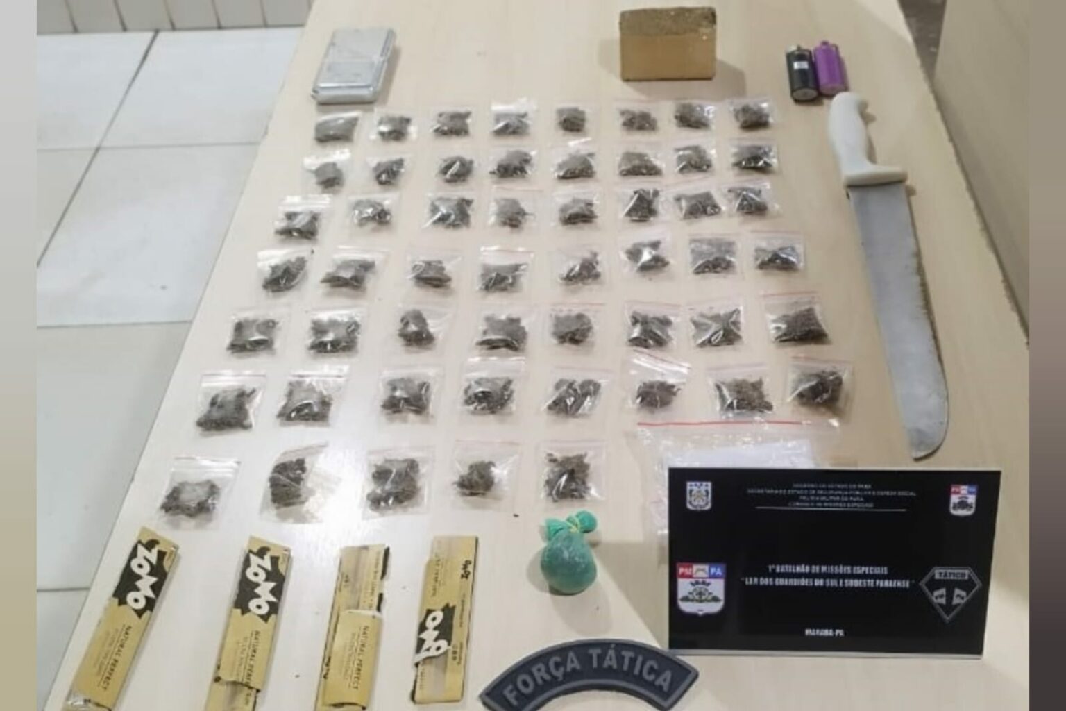 PM prende mulher e apreende drogas em Marabá