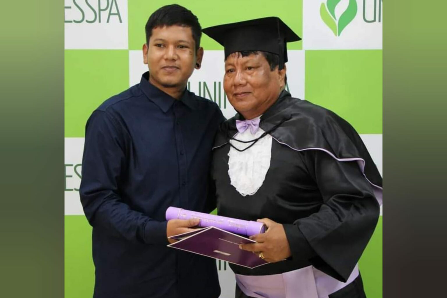 Acadêmico indígena recebe diploma na Unifesspa em Marabá