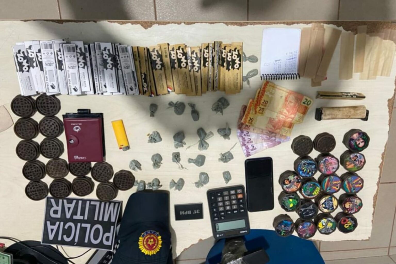 PM prende mulher e apreende drogas no Pará