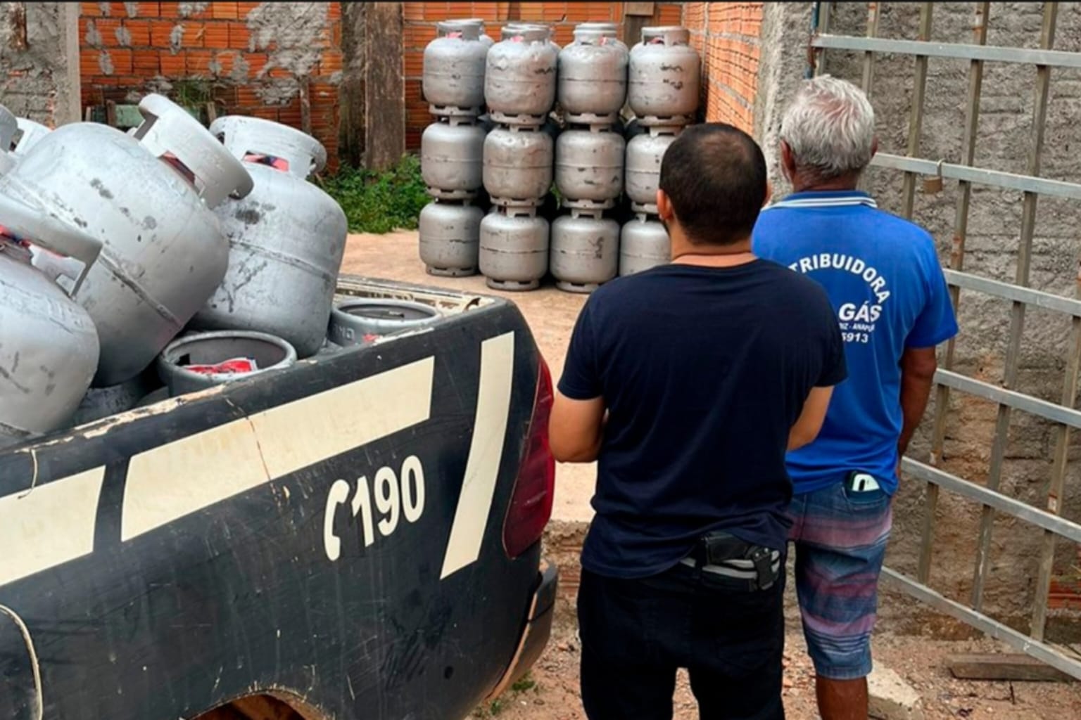Operação combate comércio clandestino de gás de cozinha em Anapu