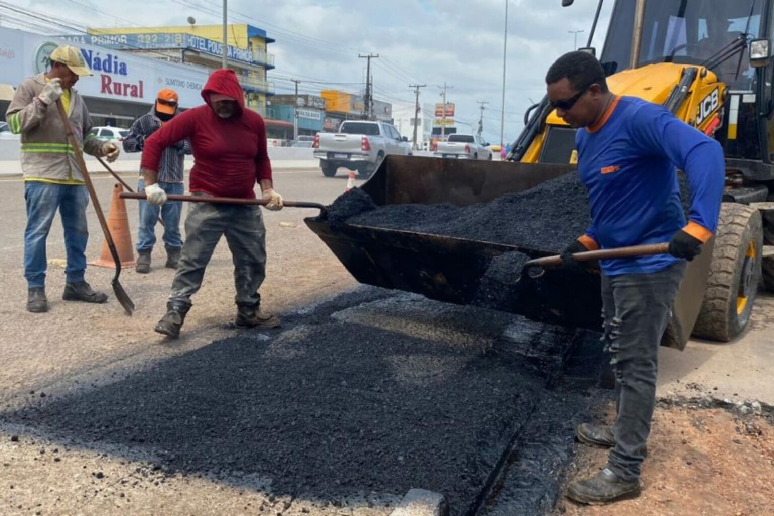 Prefeitura realiza operação ‘Tapa-Buraco’ nos núcleos Nova Marabá e Cidade Nova