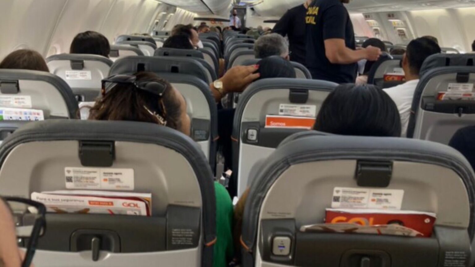 Passageiro é preso por importunação sexual em avião no Pará