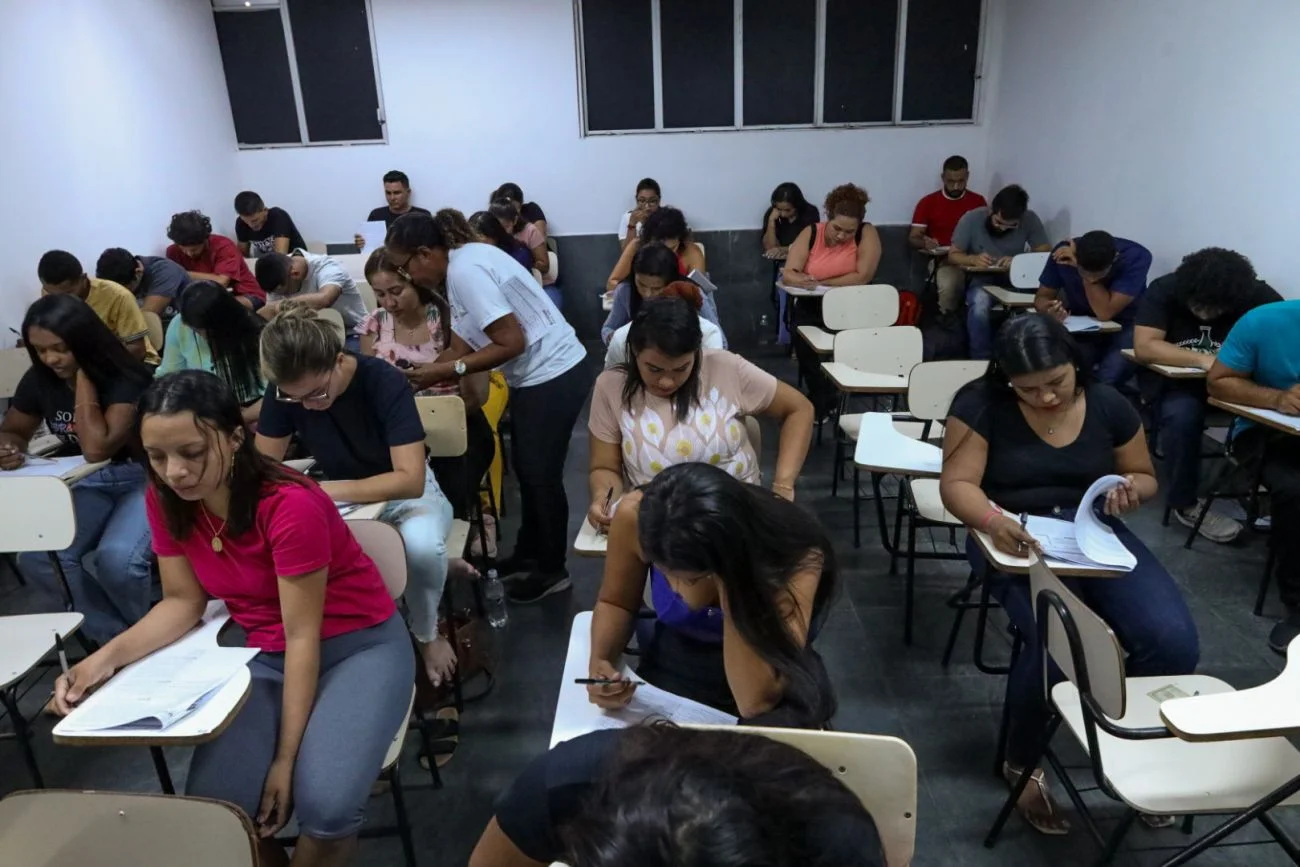 70 mil candidatos fazem provas do concurso público para soldado da PM do Pará