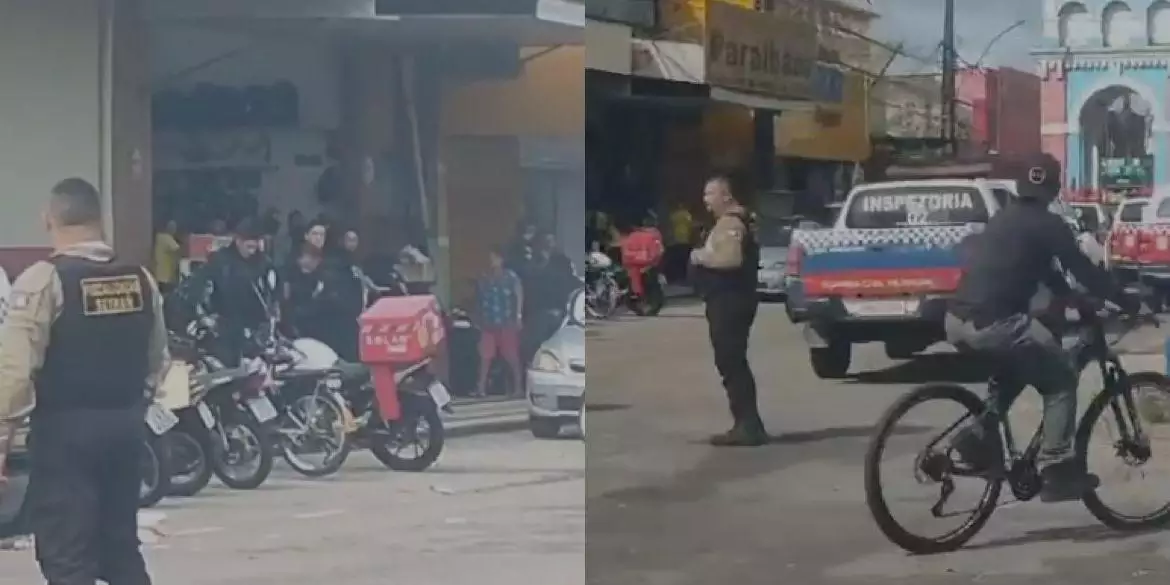 Homem em suposto surto psicótico imobiliza funcionário de farmácia no Pará