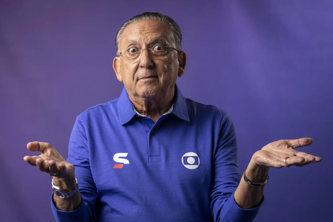 Galvão Bueno fará programa diário de Olimpíada na Globo