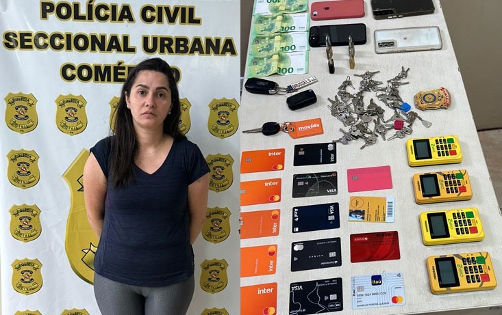 Mulher é presa em flagrante por furto em academias no Pará