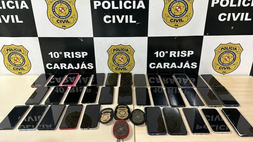 Polícia recupera dezenas de celulares em Marabá e busca pelos donos