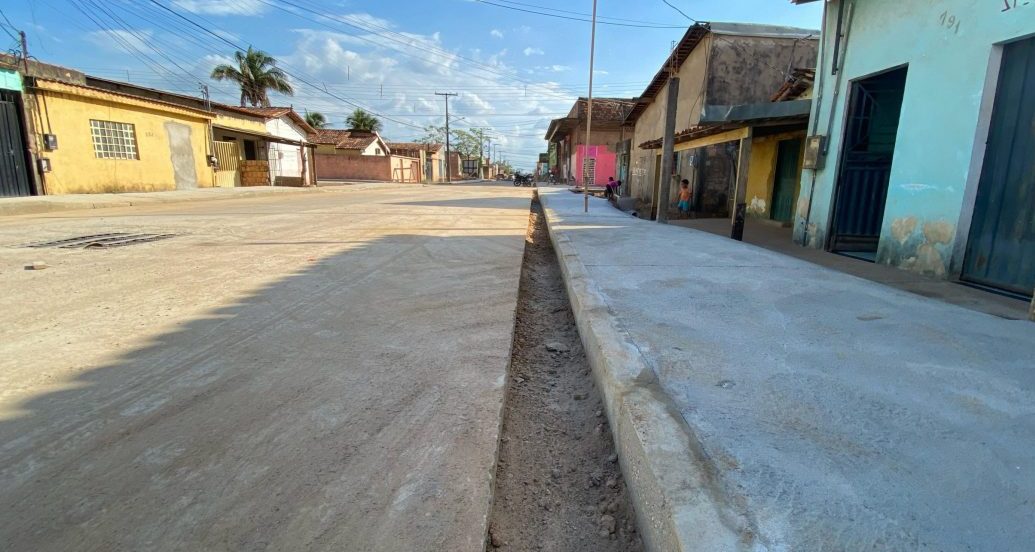 Ruas do Núcleo Cidade Nova ganham pavimentação em concreto armado