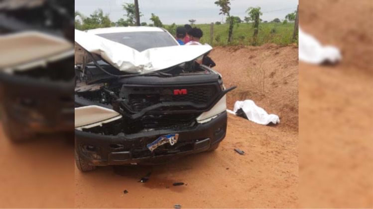 Motociclista morre ao colidir com caminhonete em São João do Araguaia