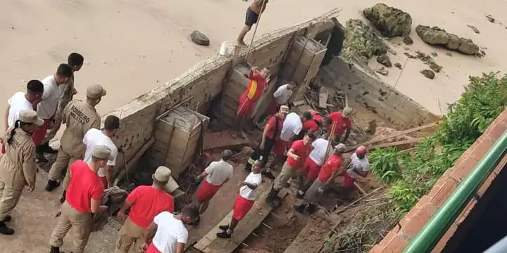 Homem morre após barranco desmoronar no Pará