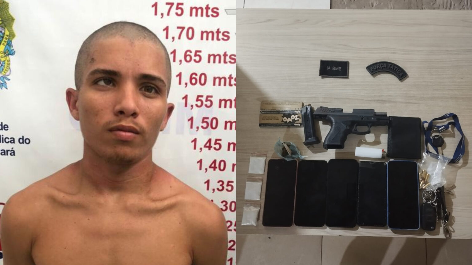 Evadido de presídio morre em troca de tiros com a PM em Marabá