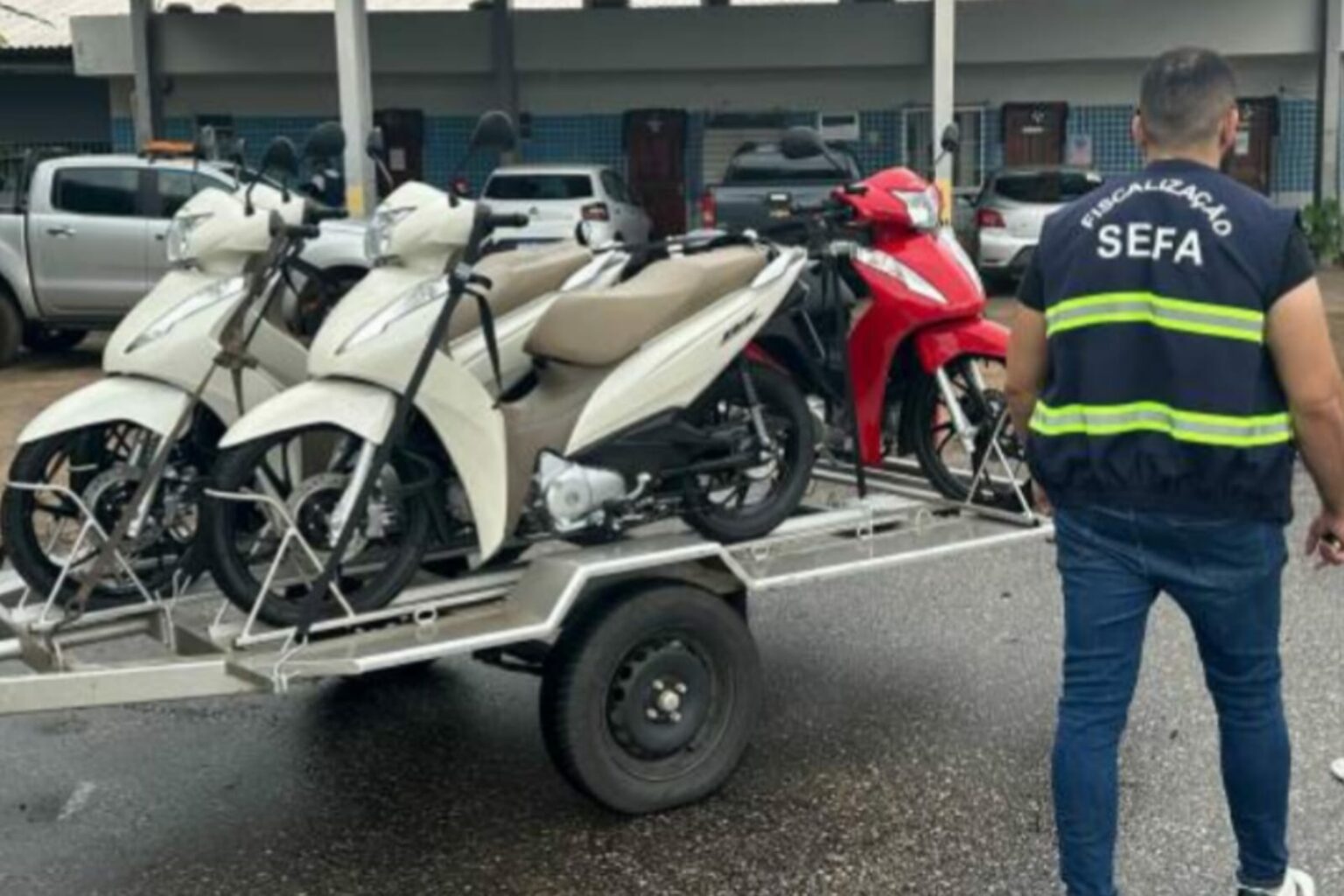 Sefa apreende quatro motocicletas em Conceição do Araguaia