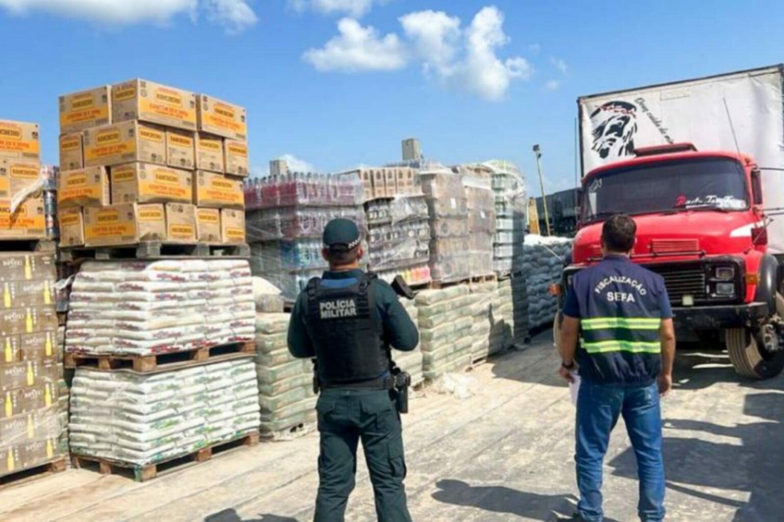 Sefa apreende mais de R$ 1,3 milhões em mercadorias no Pará