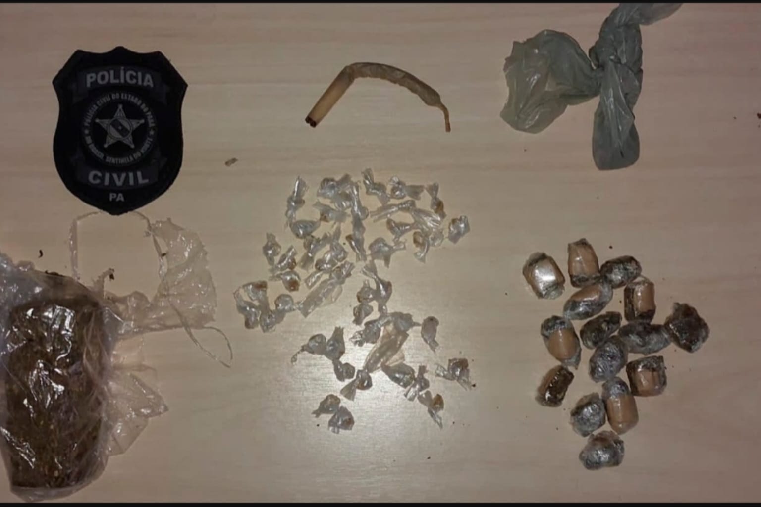 Homem é preso com papelotes de maconha e oxi em Paragominas