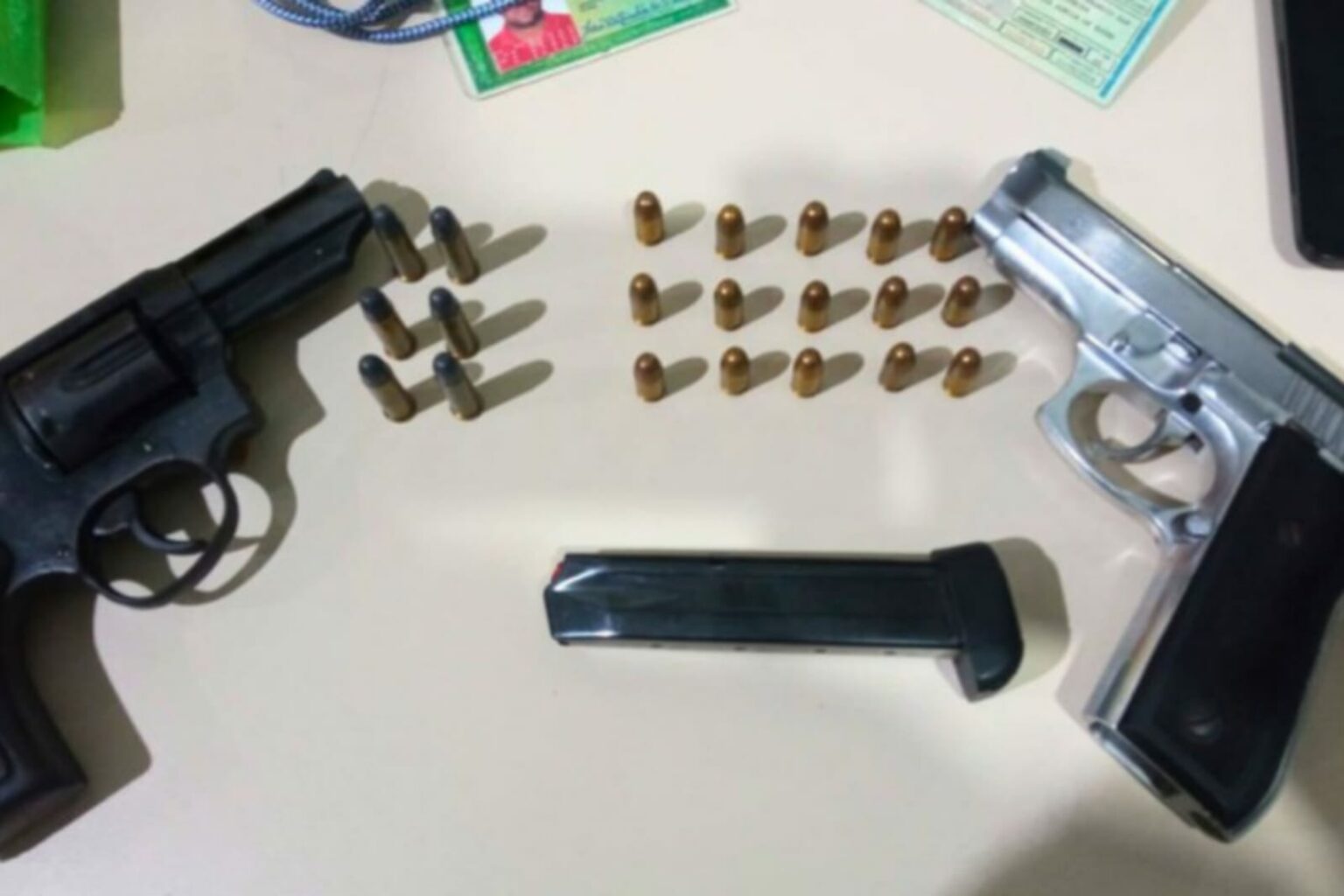 PRF apreende armas de fogo e munições em Ipixuna do Pará