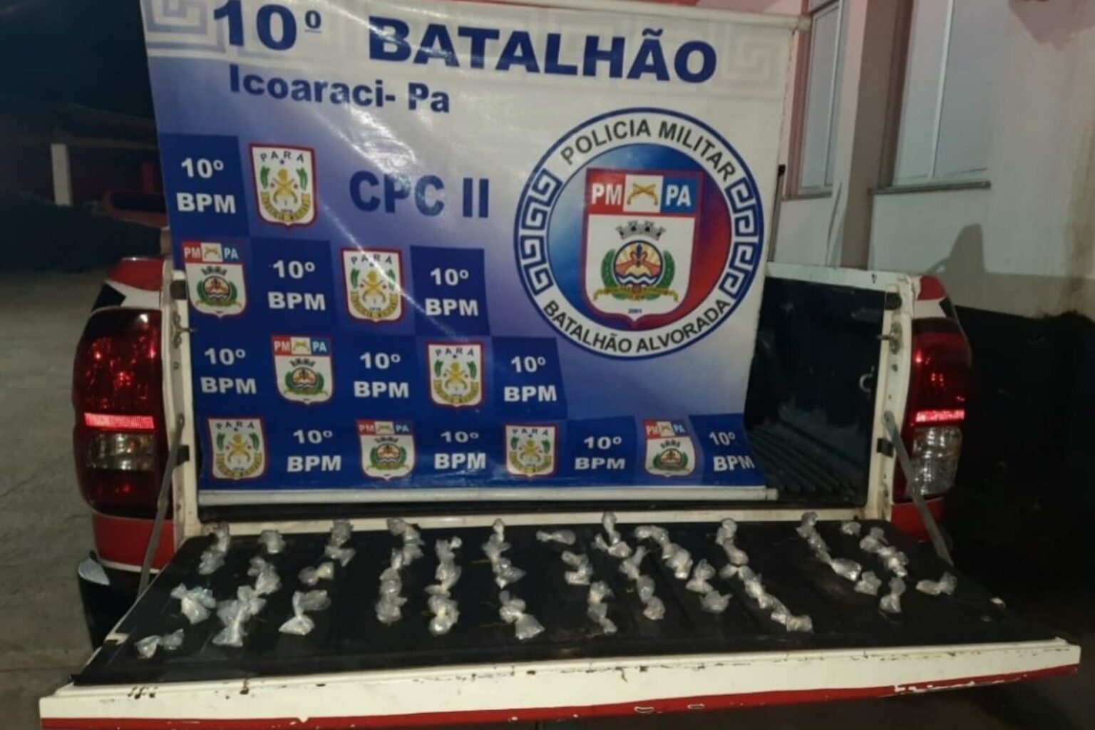 Dupla é presa com 60 papelotes de entorpecente no Pará