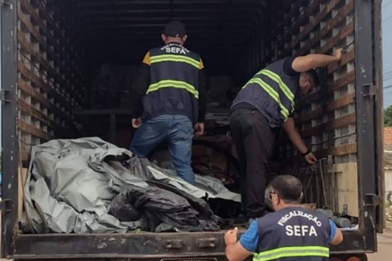 Sefa apreende torre de transmissão avaliada em R$ 623 mil em Dom Eliseu