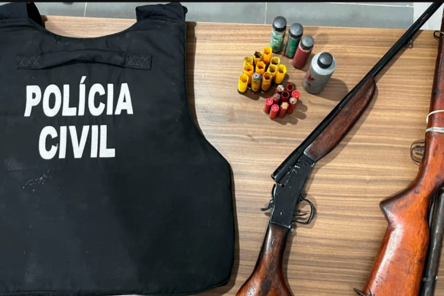 Polícia Civil apreende duas armas de fogo em Xinguara