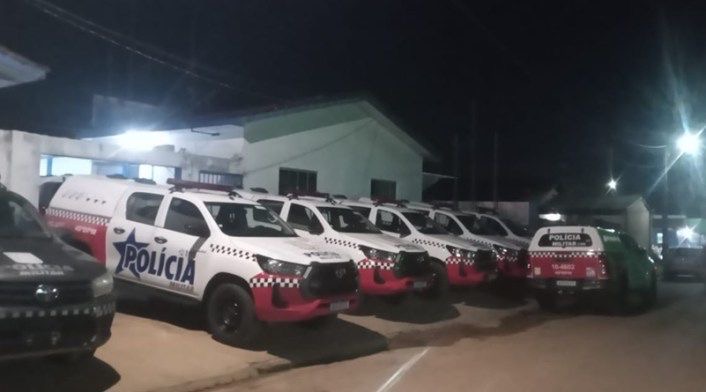 Estado entrega 12 viaturas novas em Novo Progresso