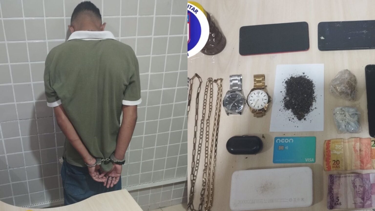 Homem é preso por tráfico de drogas em Itupiranga