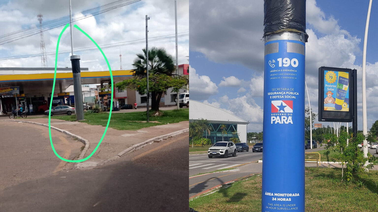 Marabá recebe totens que podem multar veículos irregulares