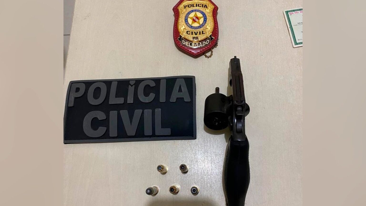 Homem é preso por lesão corporal contra a mulher e posse ilegal de arma no Pará