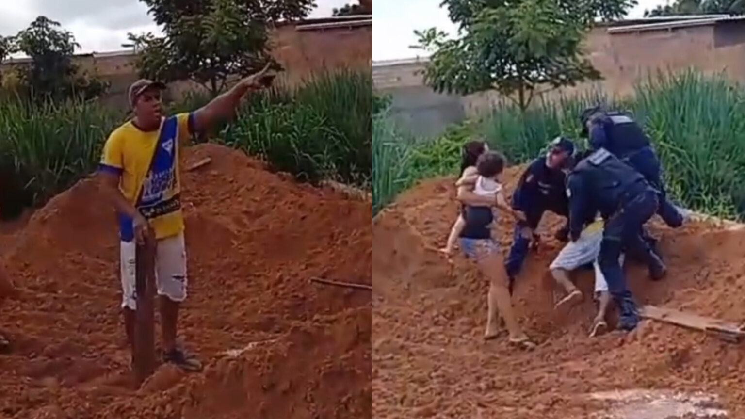 VÍDEO: GMM atira em homem com arma de eletrochoque em Marabá