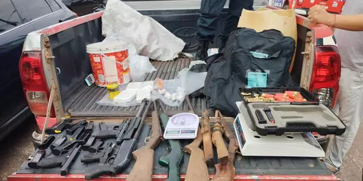 Polícia apreende drogas, armas e munição no Pará