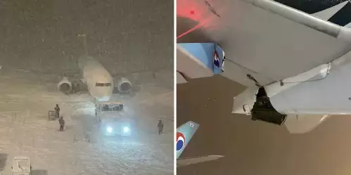 Aviões se chocam em aeroporto no Japão