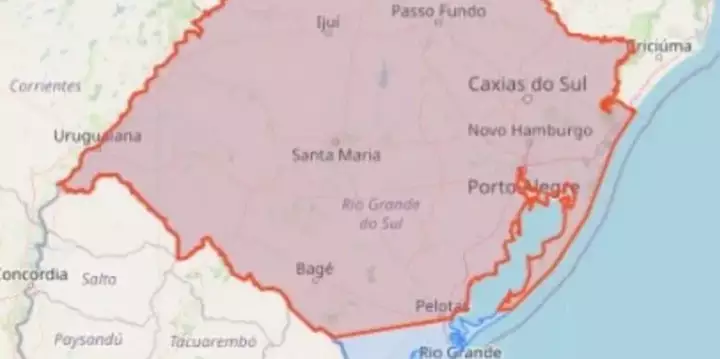 Temporal provoca 1 morte e deixa 10 feridos no Rio Grande do Sul