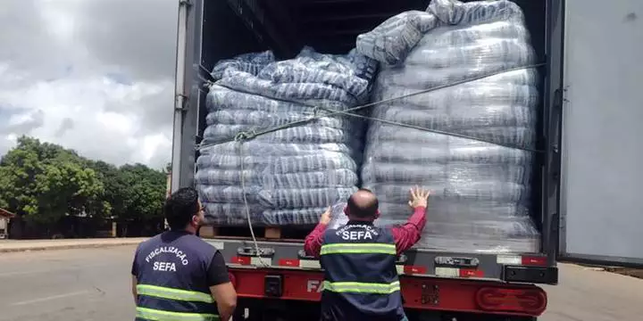 Sefa apreende 30 toneladas de leite em pó em Dom Eliseu