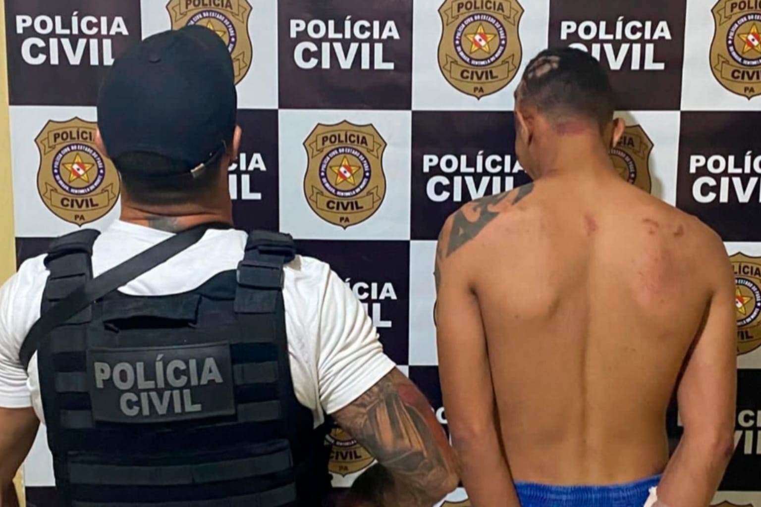 Homem é preso após esfaquear duas pessoas em Redenção