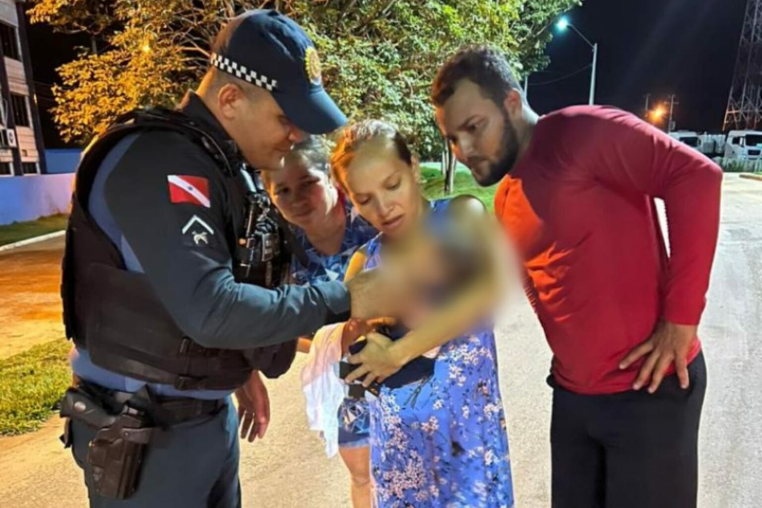 PMs salvam bebê engasgado com leite materno em Marabá
