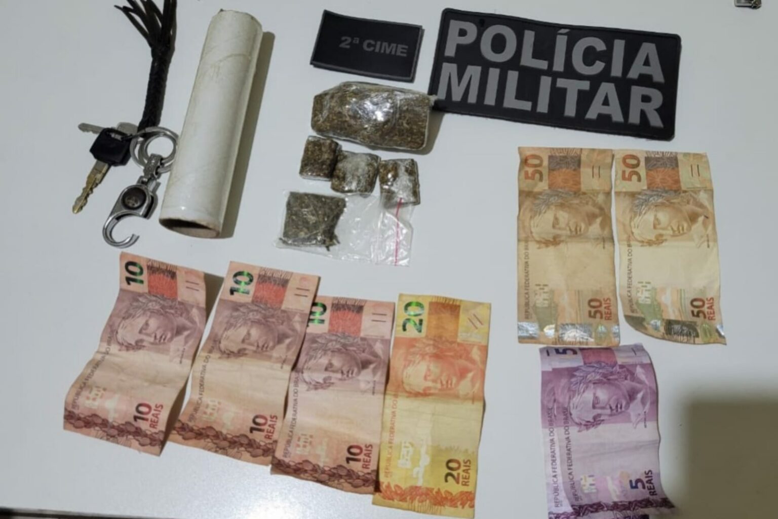 Motociclista é preso com drogas após perseguição em Oriximiná