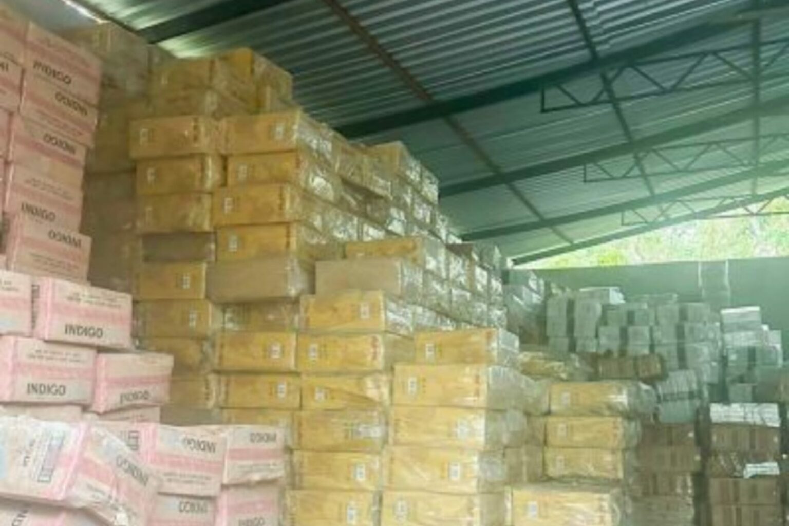 Força-tarefa apreende carga de cigarros contrabandeados no Pará