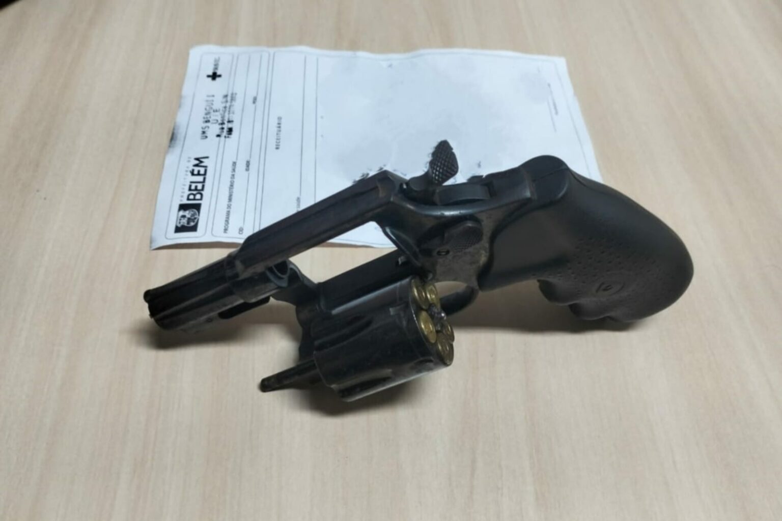 PM prende trio por roubo e apreende arma de fogo no Pará