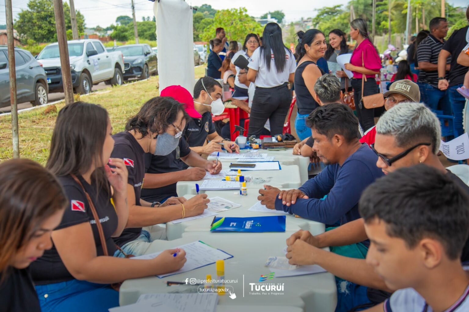 Prefeitura promove ação social no bairro Nova Matinha, em Tucuruí