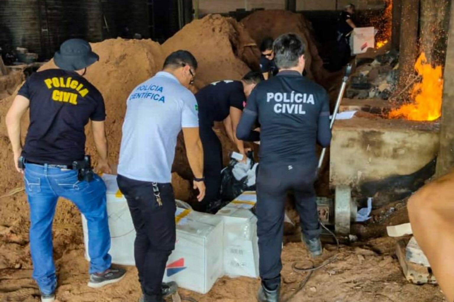 Polícia Civil incinera mais de 90 quilos de drogas em Moju